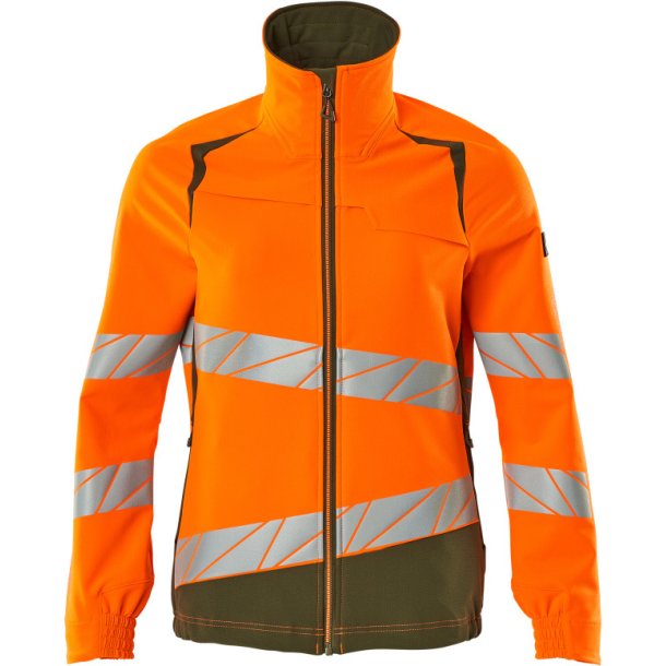 MASCOT&reg; Jakke Hi-Vis Orange/Mosgrn 19008-511-1433