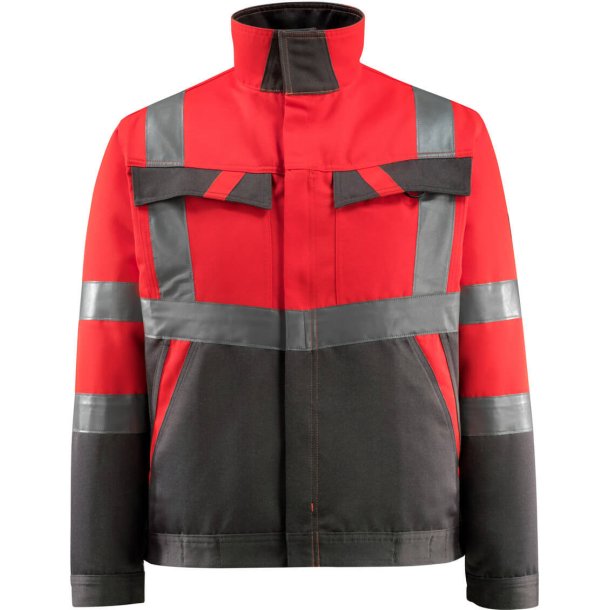 MASCOT&reg; Jakke Hi-Vis Rd/Mrk Antracit 15909-948-22218