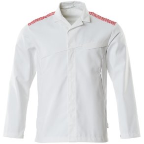 MASCOT® Jakke Hvid/Signalrd 20254-442-06202