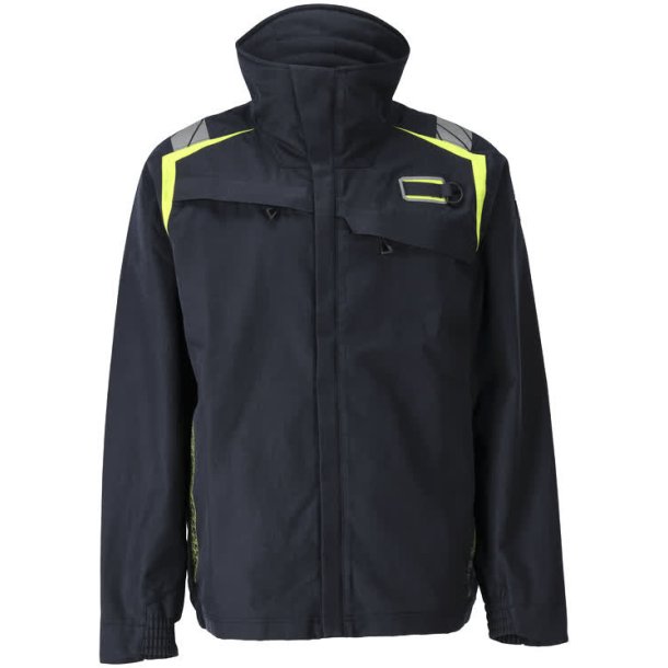 MASCOT&reg; Jakke Mrk Marine/Hi-Vis Gul 21509-281-01017
