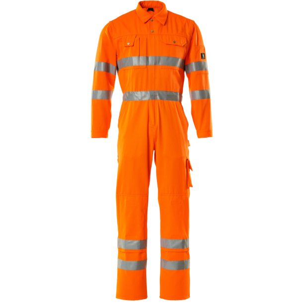 MASCOT Kedeldragt med knlommer Hi-Vis Orange 00419-860-14