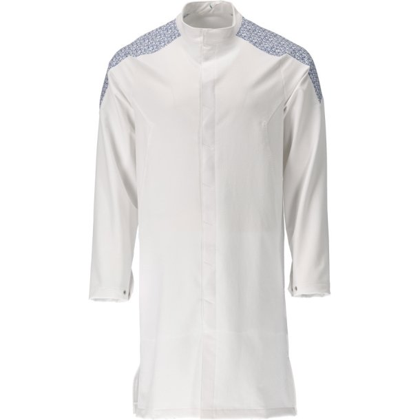 MASCOT&reg; Kittel, lang Hvid/Azurbl 20154-511-0691