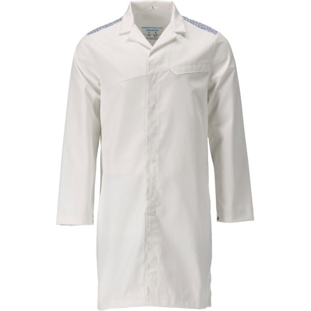 MASCOT&reg; Kittel, lang Hvid/Azurbl 20354-442-0691