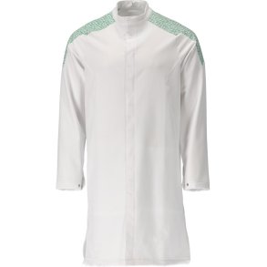 MASCOT® Kittel, lang Hvid/Grsgrn 20154-511-06333