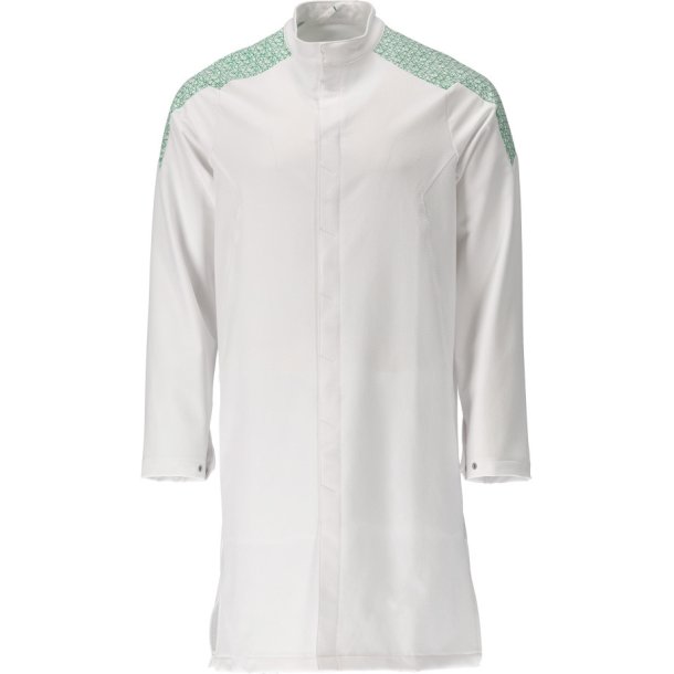 MASCOT&reg; Kittel, lang Hvid/Grsgrn 20154-511-06333