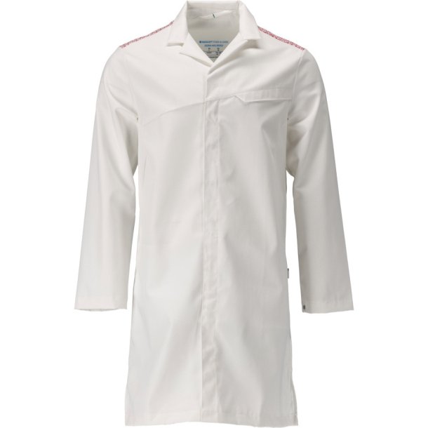 MASCOT&reg; Kittel, lang Hvid/Signalrd 20354-442-06202