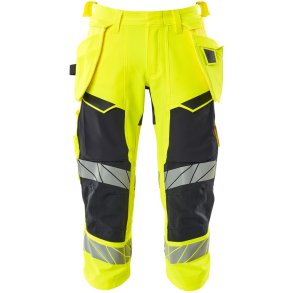 MASCOT® Knickers med hngelommer Hi-Vis Gul/Mrk Marine 19049-711-17010