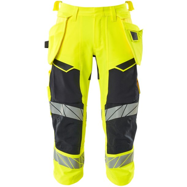 MASCOT Knickers med hngelommer Hi-Vis Gul/Mrk Marine 19049-711-17010