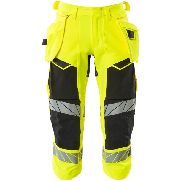 MASCOT&reg; Knickers med hngelommer Hi-Vis Gul/Sort 19049-711-1709