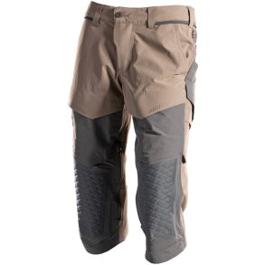MASCOT® Knickers med knlommer Mrk Sand/Stengr 22249-605-5689