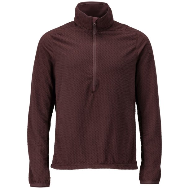 MASCOT® Microfleece trøje med kort lynlås Bordeaux 22703-639-22