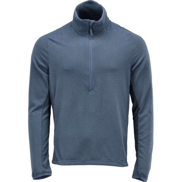 MASCOT® Microfleece trøje med kort lynlås Stenblå 22703-639-85