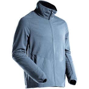 MASCOT® Microfleece trje med lynls Stenbl 22803-639-85