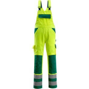 MASCOT® Overall med knlommer Hi-Vis Gul/Grn 07169-470-1703