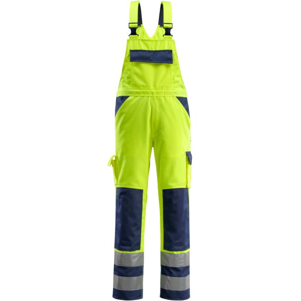 MASCOT Overall med knlommer Hi-Vis Gul/Marine 07169-470-171