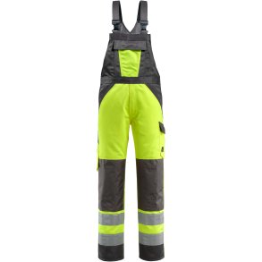 MASCOT® Overall med knlommer Hi-Vis Gul/Mrk Antracit 15969-948-1718