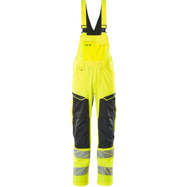 MASCOT&reg; Overall med knlommer Hi-Vis Gul/Sort 19569-236-1709