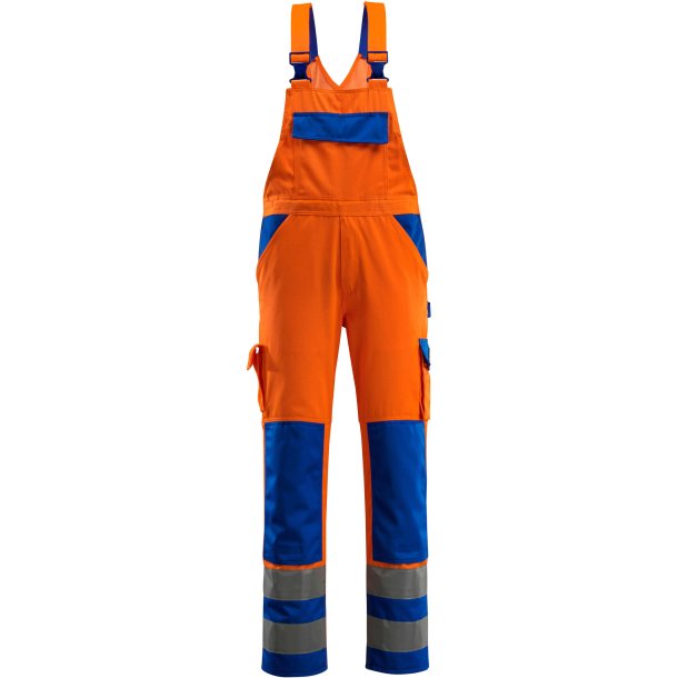 MASCOT&reg; Overall med knlommer Hi-Vis Orange/Kobolt 07169-860-1411