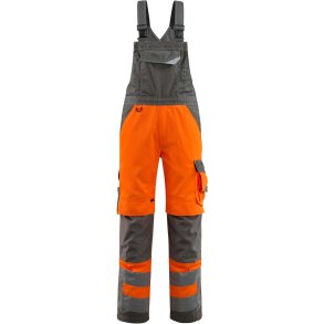 MASCOT® Overall med knlommer Hi-Vis Orange/Mrk Antracit 15569-860-1418