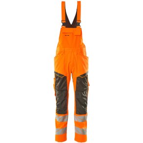 MASCOT® Overall med knlommer Hi-Vis Orange/Mrk Antracit 19569-236-1418