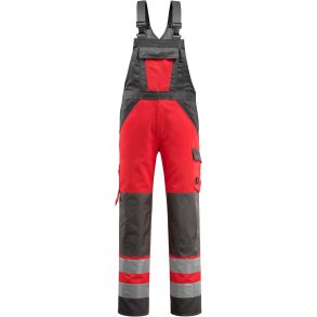 MASCOT® Overall med knlommer Hi-Vis Rd/Mrk Antracit 15969-948-22218