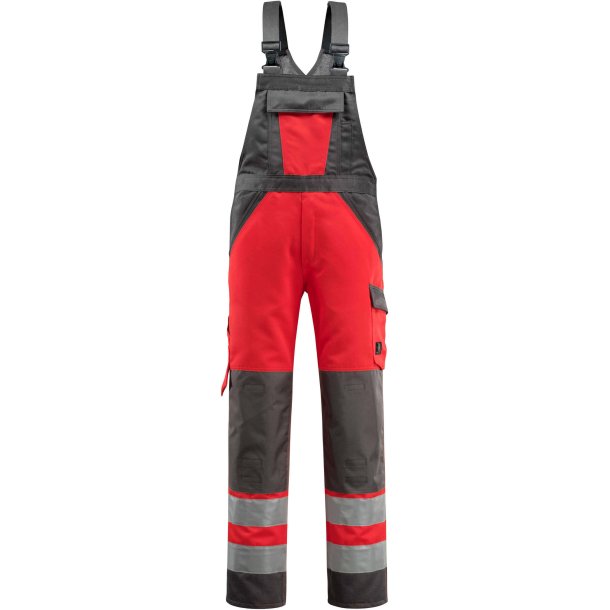 MASCOT&reg; Overall med knlommer Hi-Vis Rd/Mrk Antracit 15969-948-22218