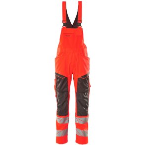 MASCOT® Overall med knlommer Hi-Vis Rd/Mrk Antracit 19569-236-22218