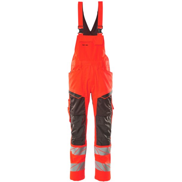 MASCOT&reg; Overall med knlommer Hi-Vis Rd/Mrk Antracit 19569-236-22218