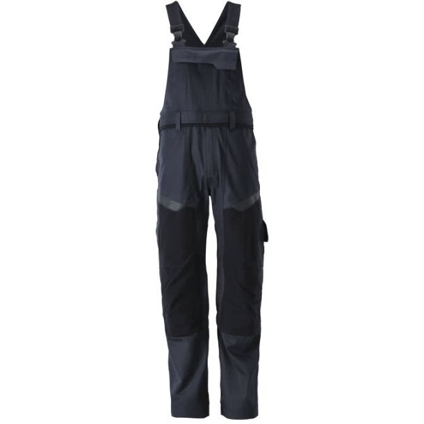 MASCOT&reg; Overall med knlommer Mrk Marine/Hi-Vis Gul 21569-281-01017