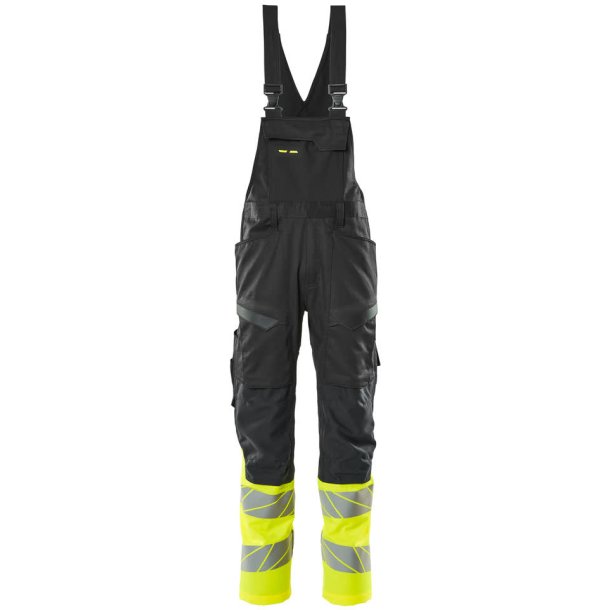 MASCOT� Overall med kn�lommer Sort/Hi-Vis Gul 19669-236-0917