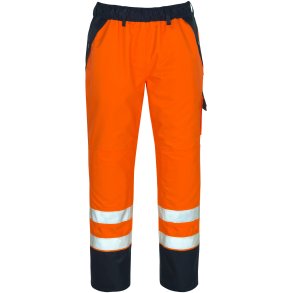 MASCOT® Overtrksbukser Hi-Vis Orange/Marine 07090-880-141