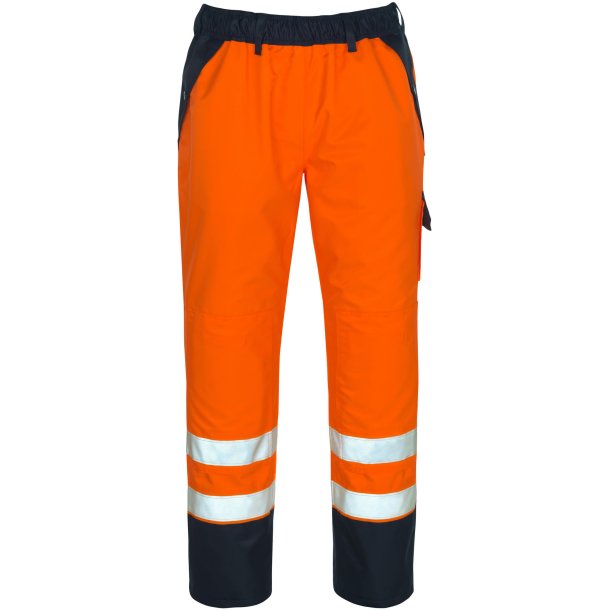 MASCOT&reg; Overtrksbukser Hi-Vis Orange/Marine 07090-880-141