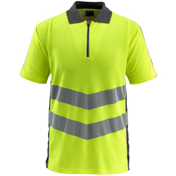 MASCOT Poloshirt Hi-Vis Gul/Mrk Antracit 50130-933-1718