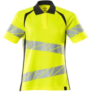 MASCOT® Poloshirt Hi-Vis Gul/Mrk Marine 19093-771-17010