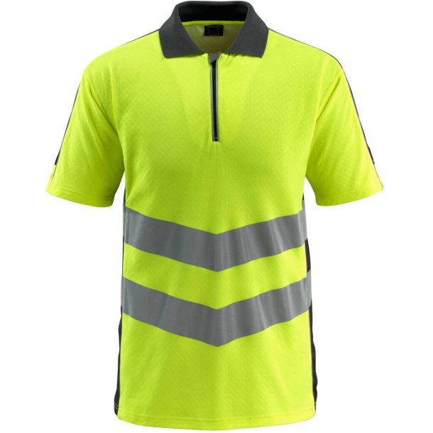 MASCOT&reg; Poloshirt Hi-Vis Gul/Sort 50130-933-1709