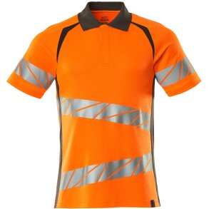 MASCOT® Poloshirt Hi-Vis Orange/Mrk Antracit 19083-771-1418