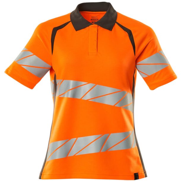 MASCOT Poloshirt Hi-Vis Orange/Mrk Antracit 19093-771-1418