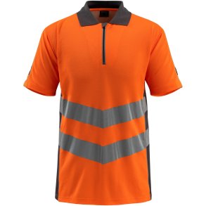 MASCOT® Poloshirt Hi-Vis Orange/Mrk Antracit 50130-933-1418
