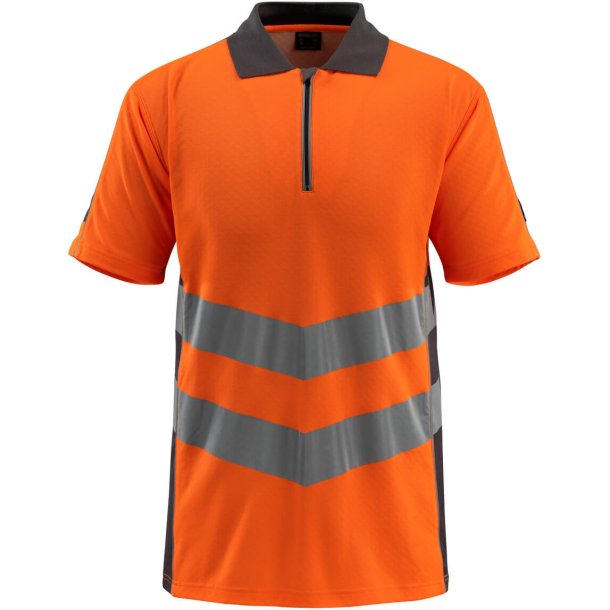 MASCOT Poloshirt Hi-Vis Orange/Mrk Antracit 50130-933-1418