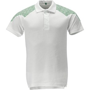 MASCOT® Poloshirt, kortrmet Hvid/Grsgrn 20083-933-06333