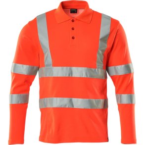 MASCOT® Poloshirt, langrmet Hi-Vis Rd 18283-995-222