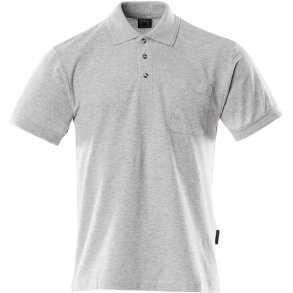 MASCOT® Poloshirt med brystlomme Gr-Meleret 00783-260-08