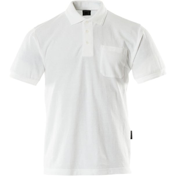 MASCOT Poloshirt med brystlomme Hvid 00783-260-06