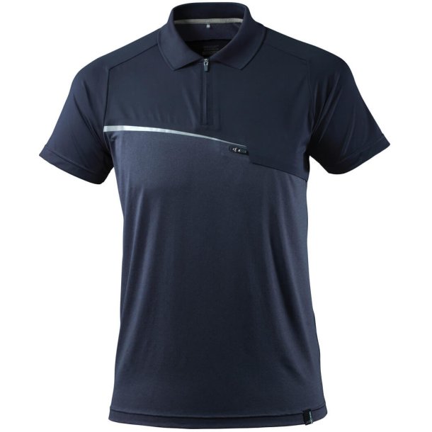 MASCOT Poloshirt med brystlomme Mrk Marine 17283-945-010