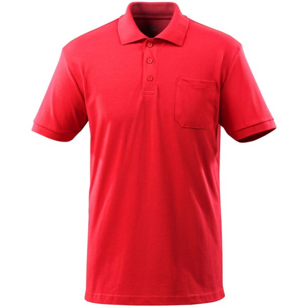 MASCOT® Poloshirt med brystlomme Signalrød 51586-968-202