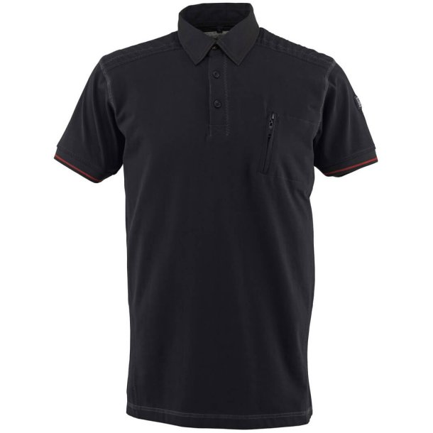 MASCOT&reg; Poloshirt med brystlomme Sort 50351-833-09