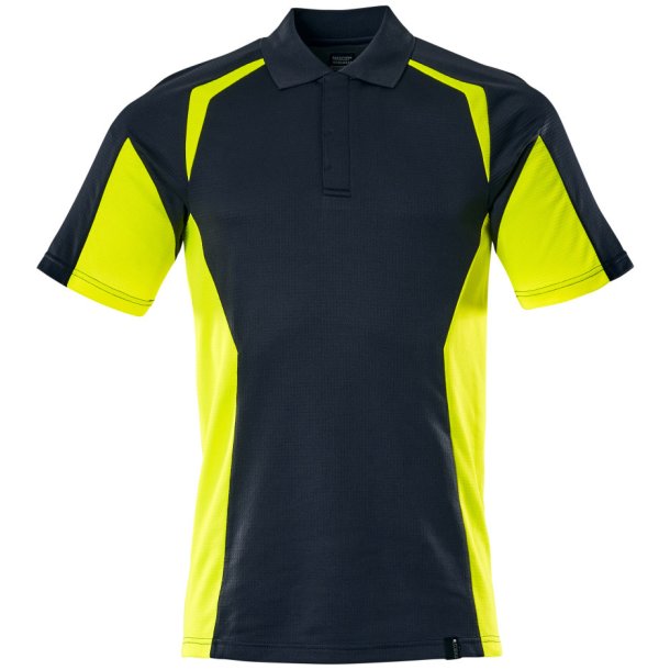 MASCOT Poloshirt Mrk Marine/Hi-Vis Gul 22083-771-01017