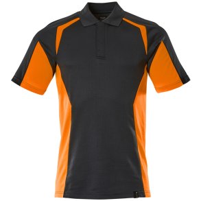 MASCOT® Poloshirt Mrk Marine/Hi-Vis Orange 22083-771-01014
