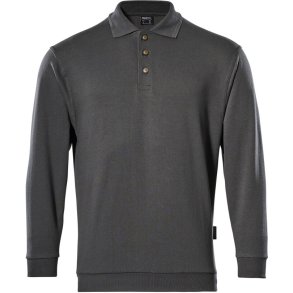 MASCOT® Polosweatshirt Mrk Antracit 00785-280-18