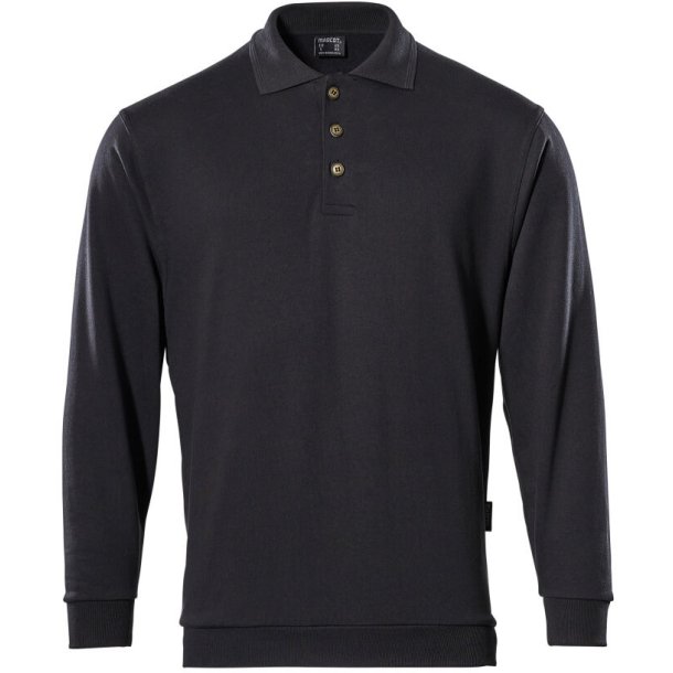 MASCOT&reg; Polosweatshirt Sort 00785-280-09